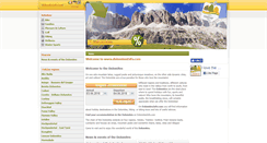 Desktop Screenshot of dolomitesinfo.com